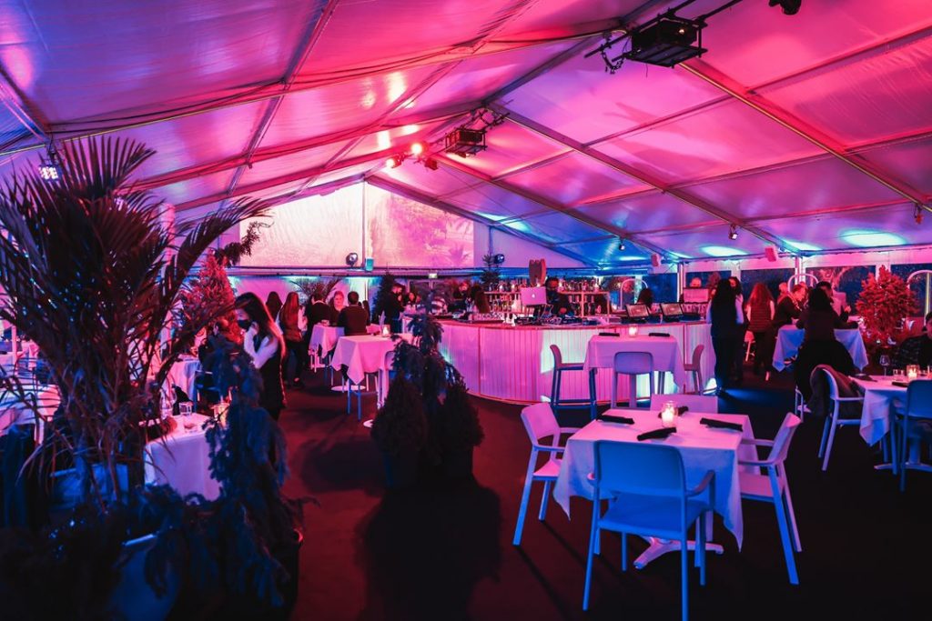 THE MARQUEE Heated Patio