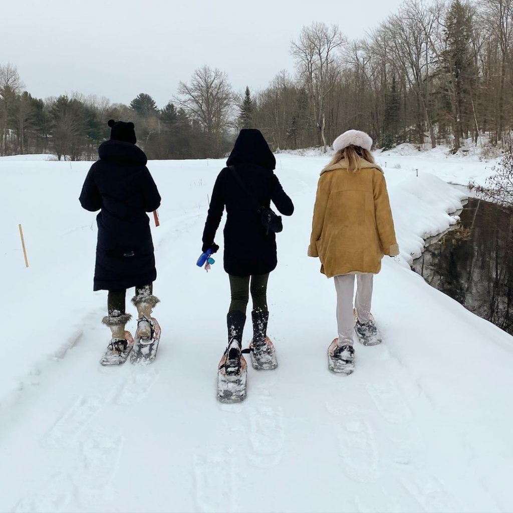 Ontario snowshoeing spot
