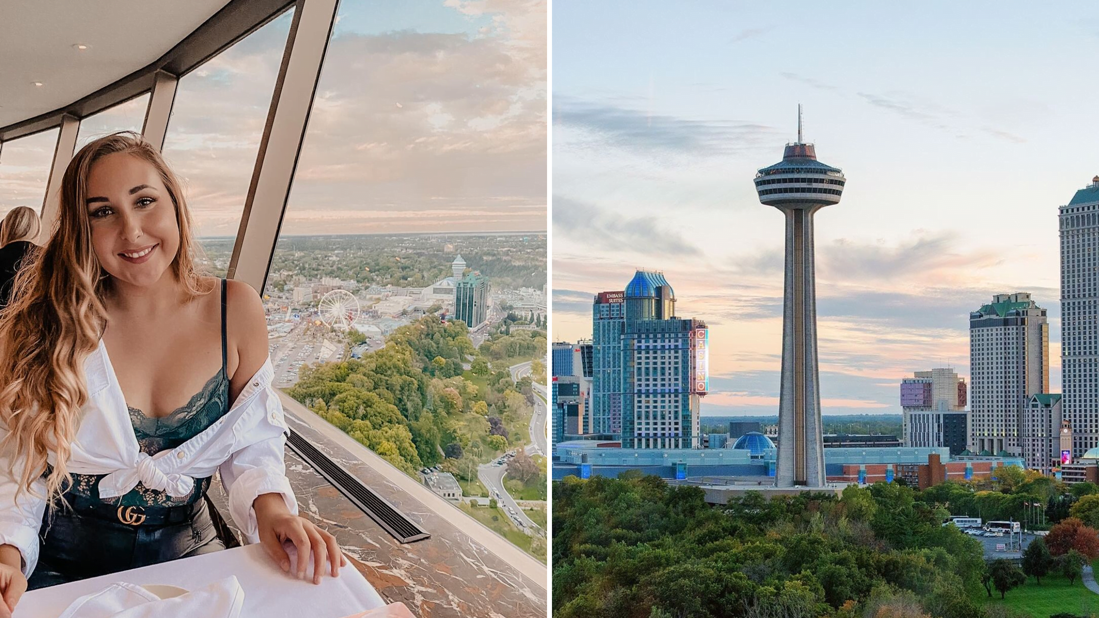 Revolving Dining Room - 360 Degree View of Niagara - Skylon Tower