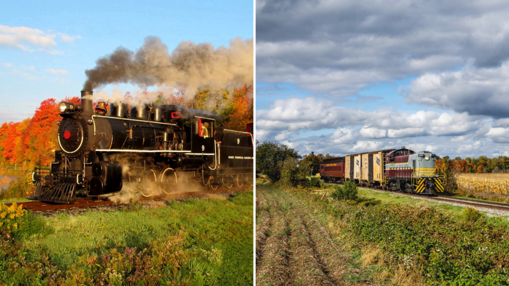 Fall Train Ride Ontario