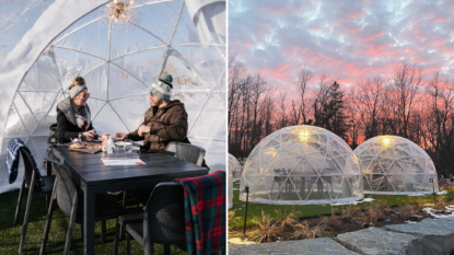 Heated Domes Niagara Winery